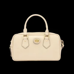 Bauletto in pelle con tracolla removibile-The Bridge New