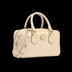 Bauletto in pelle con tracolla removibile-The Bridge New