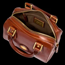 Bauletto in pelle con tracolla removibile-The Bridge Online