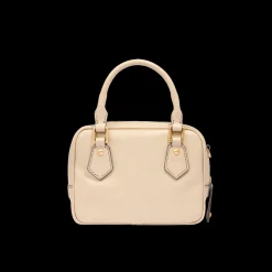Bauletto in pelle con tracolla removibile-The Bridge Online