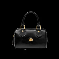 Bauletto in pelle con tracolla removibile-The Bridge Outlet