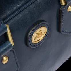 Bauletto in pelle con tracolla removibile-The Bridge Hot