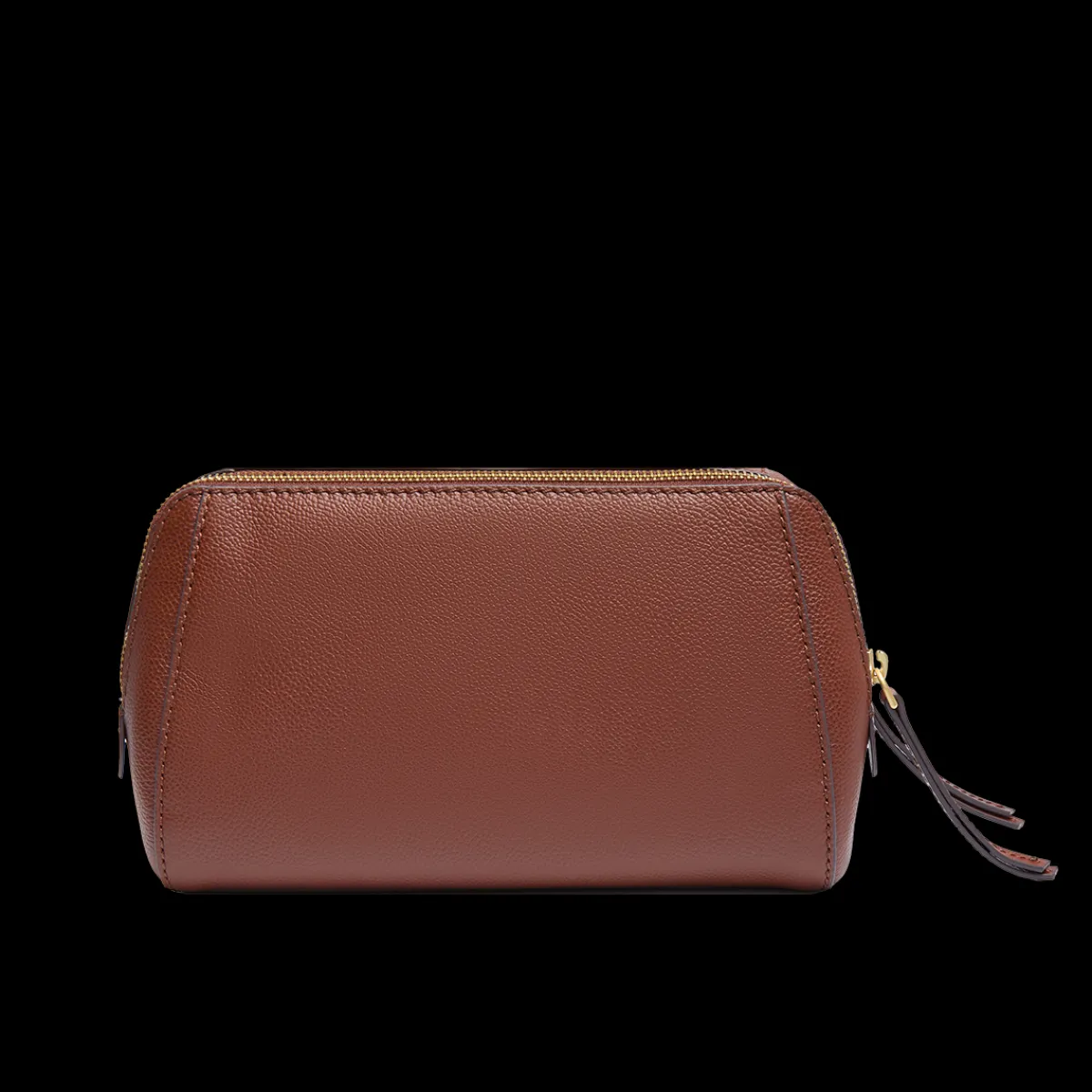 Beauty case in pelle doppia zip-The Bridge Outlet
