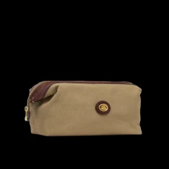 Beauty case pelle e tessuto-The Bridge Hot