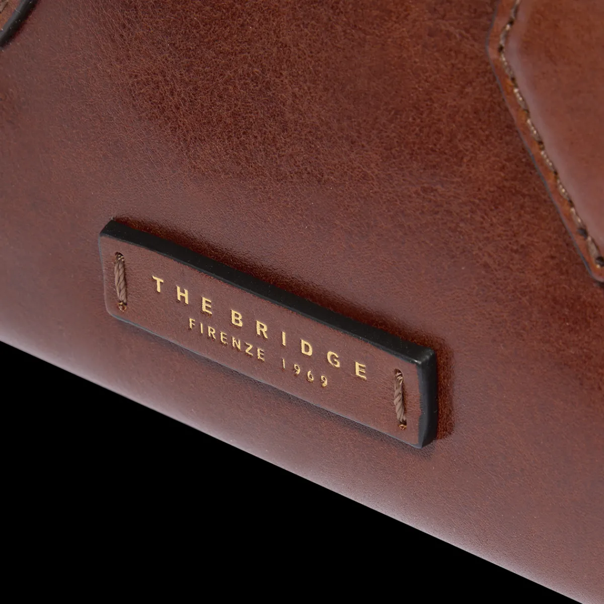 Borsa a mano in pelle con tracolla removibile-The Bridge Discount