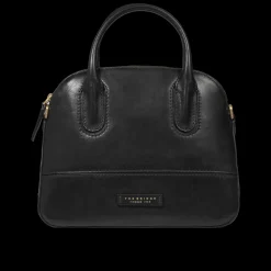 Borsa a mano in pelle con tracolla removibile-The Bridge Online