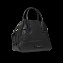 Borsa a mano in pelle con tracolla removibile-The Bridge Online