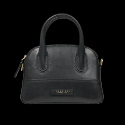 Borsa a mano in pelle con tracolla removibile-The Bridge Outlet