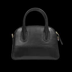 Borsa a mano in pelle con tracolla removibile-The Bridge Outlet