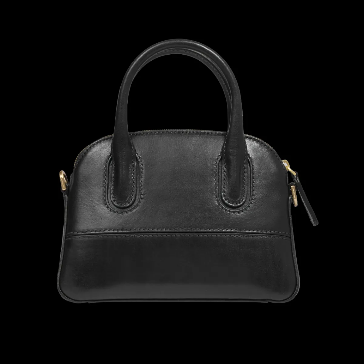 Borsa a mano in pelle con tracolla removibile-The Bridge Outlet