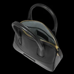 Borsa a mano in pelle con tracolla removibile-The Bridge Outlet