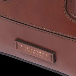 Borsa a mano in pelle con tracolla removibile-The Bridge Best