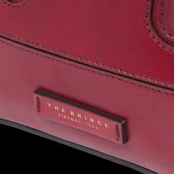 Borsa a mano in pelle con tracolla removibile-The Bridge New