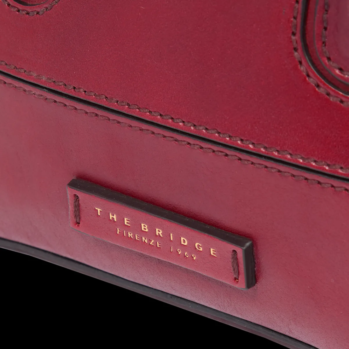 Borsa a mano in pelle con tracolla removibile-The Bridge New