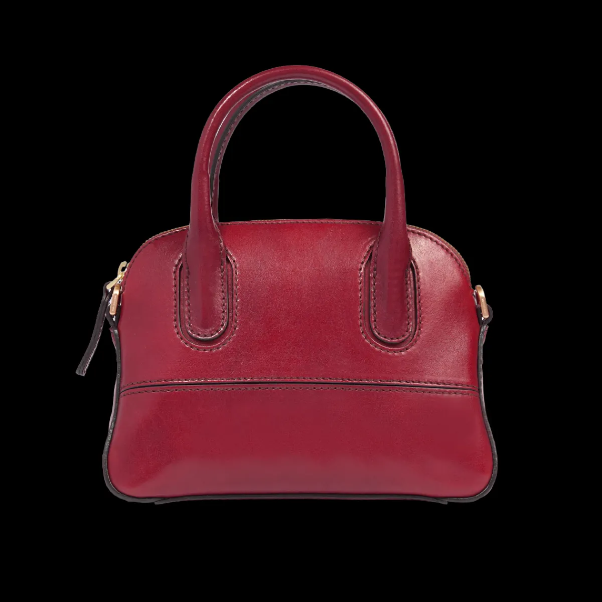 Borsa a mano in pelle con tracolla removibile-The Bridge New