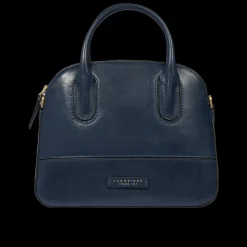 Borsa a mano in pelle con tracolla removibile-The Bridge Outlet