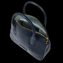 Borsa a mano in pelle con tracolla removibile-The Bridge Outlet