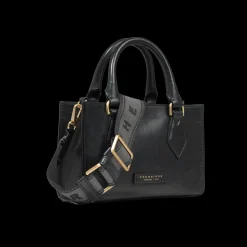 Borsa a mano in pelle con tracolla removibile-The Bridge Online