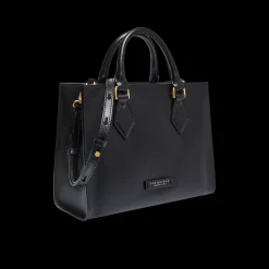 Borsa a mano in pelle con tracolla removibile-The Bridge Best
