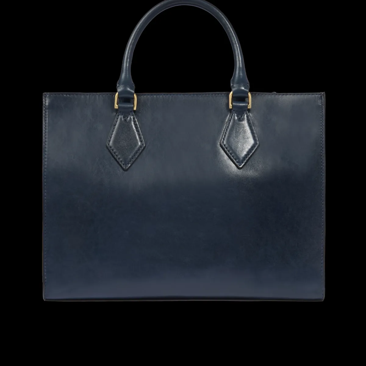 Borsa a mano in pelle con tracolla removibile-The Bridge Sale