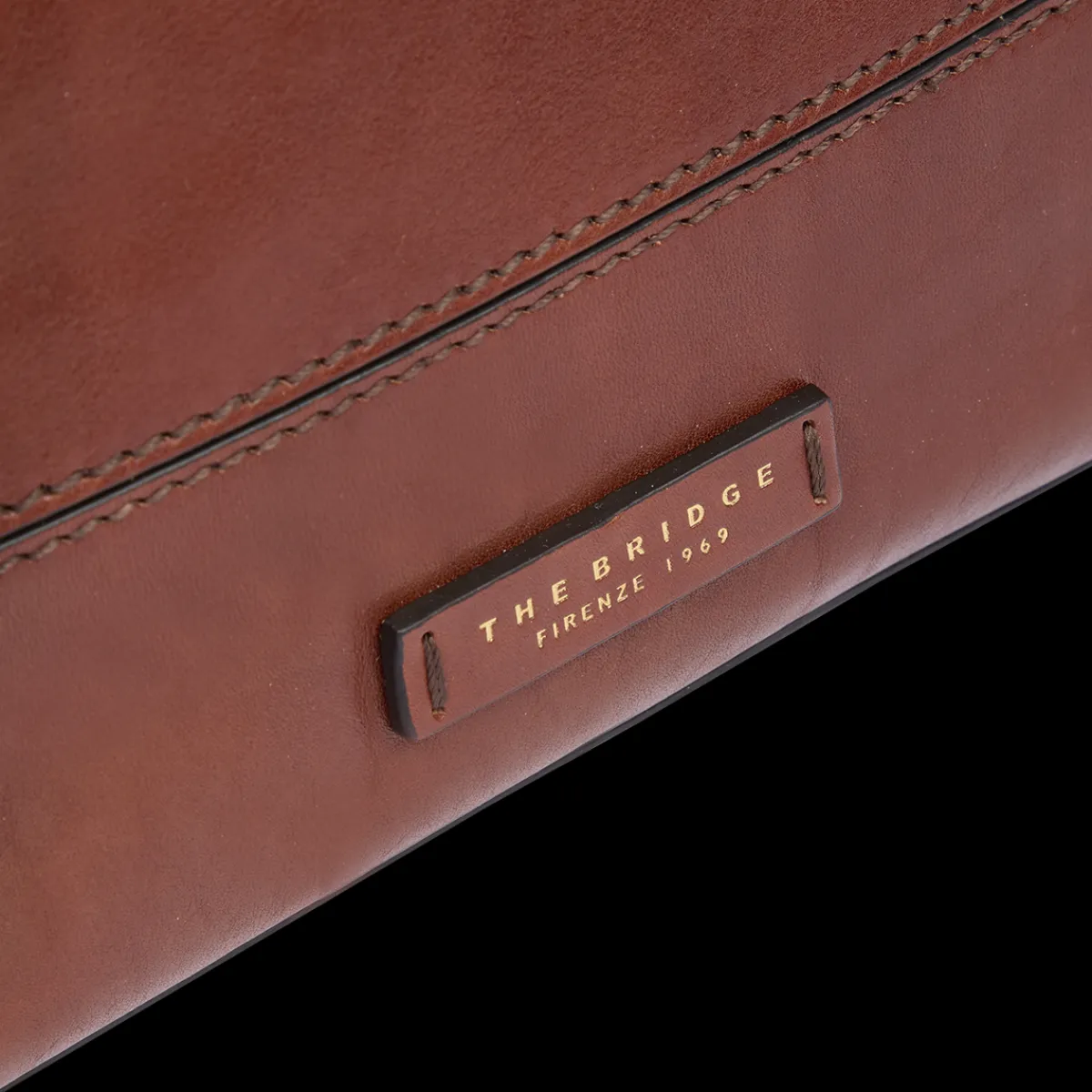 Borsa a mano in pelle con tracolla removibile-The Bridge Discount