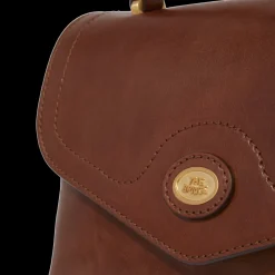 Borsa a mano pelle con tracolla removibile-The Bridge Discount