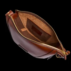 Borsa a tracolla in pelle taglia media-The Bridge Hot
