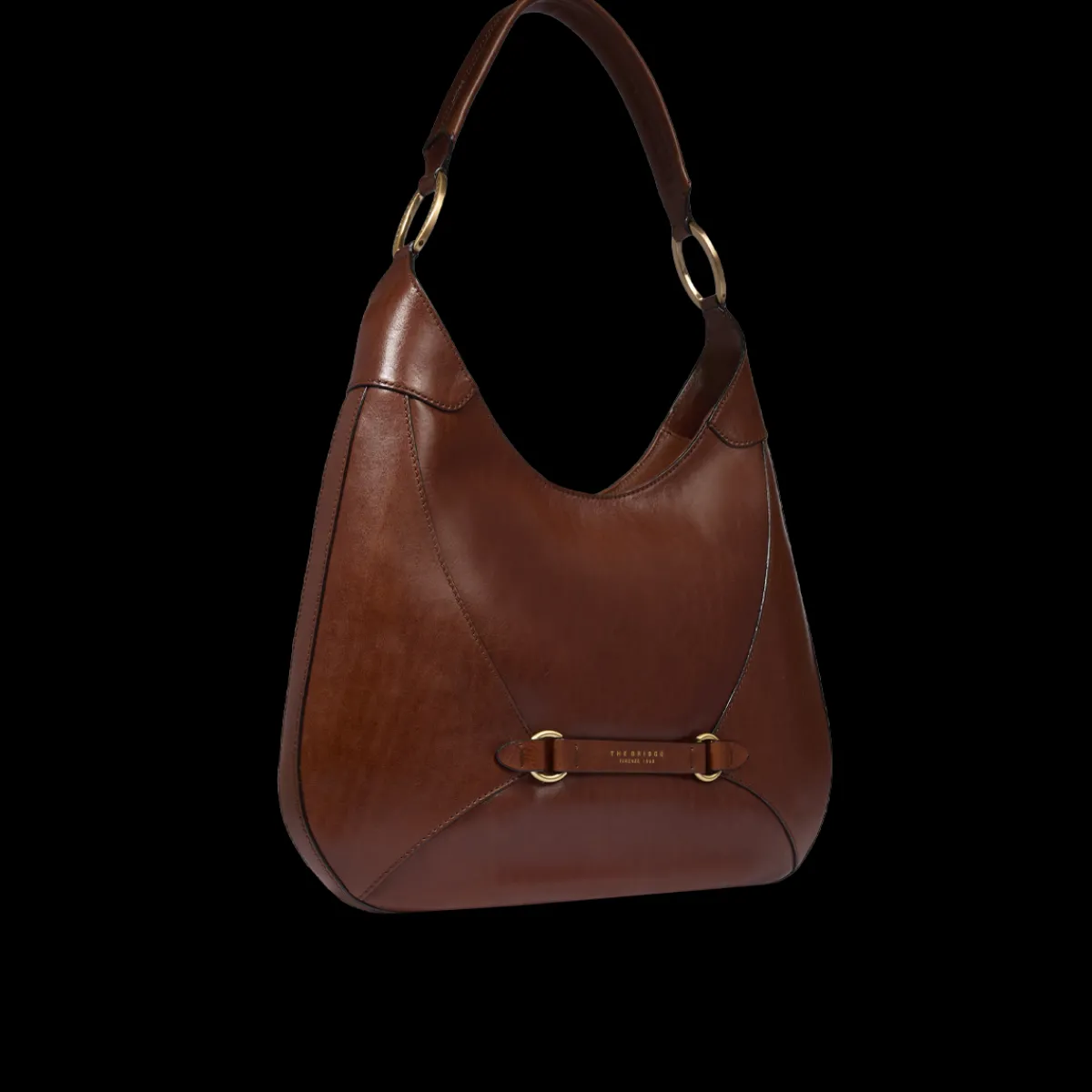 Borsa hobo in pelle grande-The Bridge Online