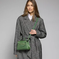 Borsa pelle donna con tracolla removibile-The Bridge Outlet