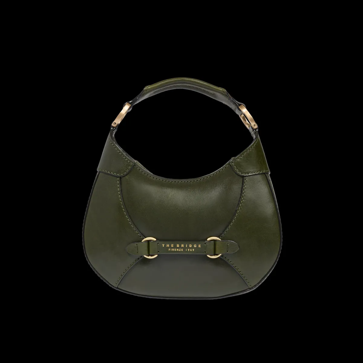 Borsa pelle donna piccola con tracolla removibile-The Bridge New