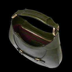 Borsa pelle donna piccola con tracolla removibile-The Bridge New