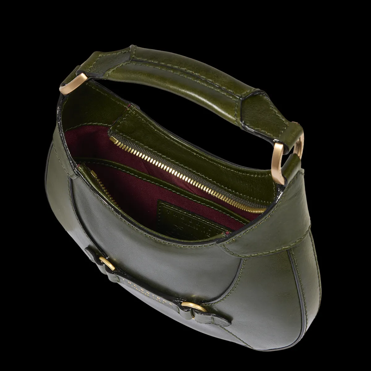 Borsa pelle donna piccola con tracolla removibile-The Bridge New