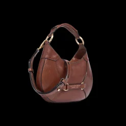 Borsa pelle donna piccola con tracolla removibile-The Bridge Clearance