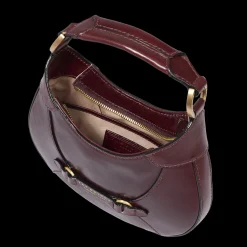 Borsa pelle donna piccola con tracolla removibile-The Bridge New