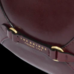 Borsa pelle donna piccola con tracolla removibile-The Bridge New