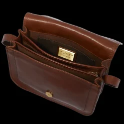 Borsa pelle tracolla a scomparti-The Bridge Discount