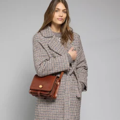 Borsa pelle tracolla a scomparti-The Bridge Sale