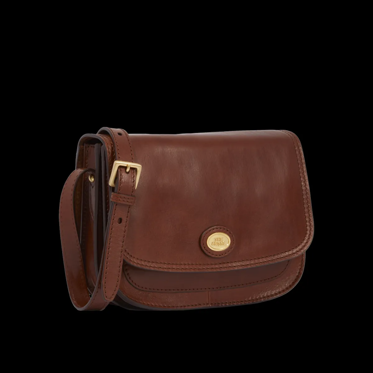 Borsa pelle tracolla a scomparti-The Bridge New