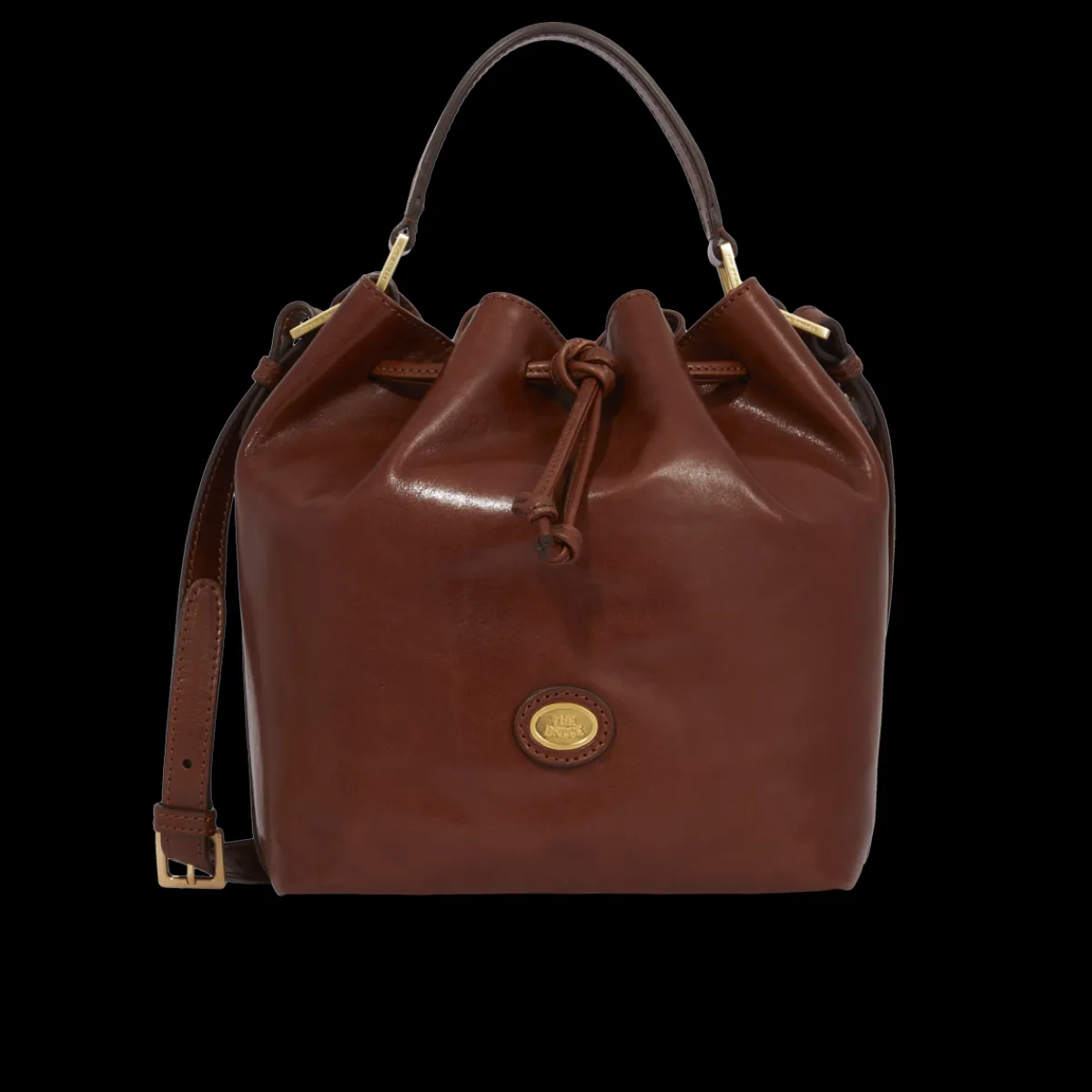 Borsa secchiello pelle con tracolla-The Bridge Clearance