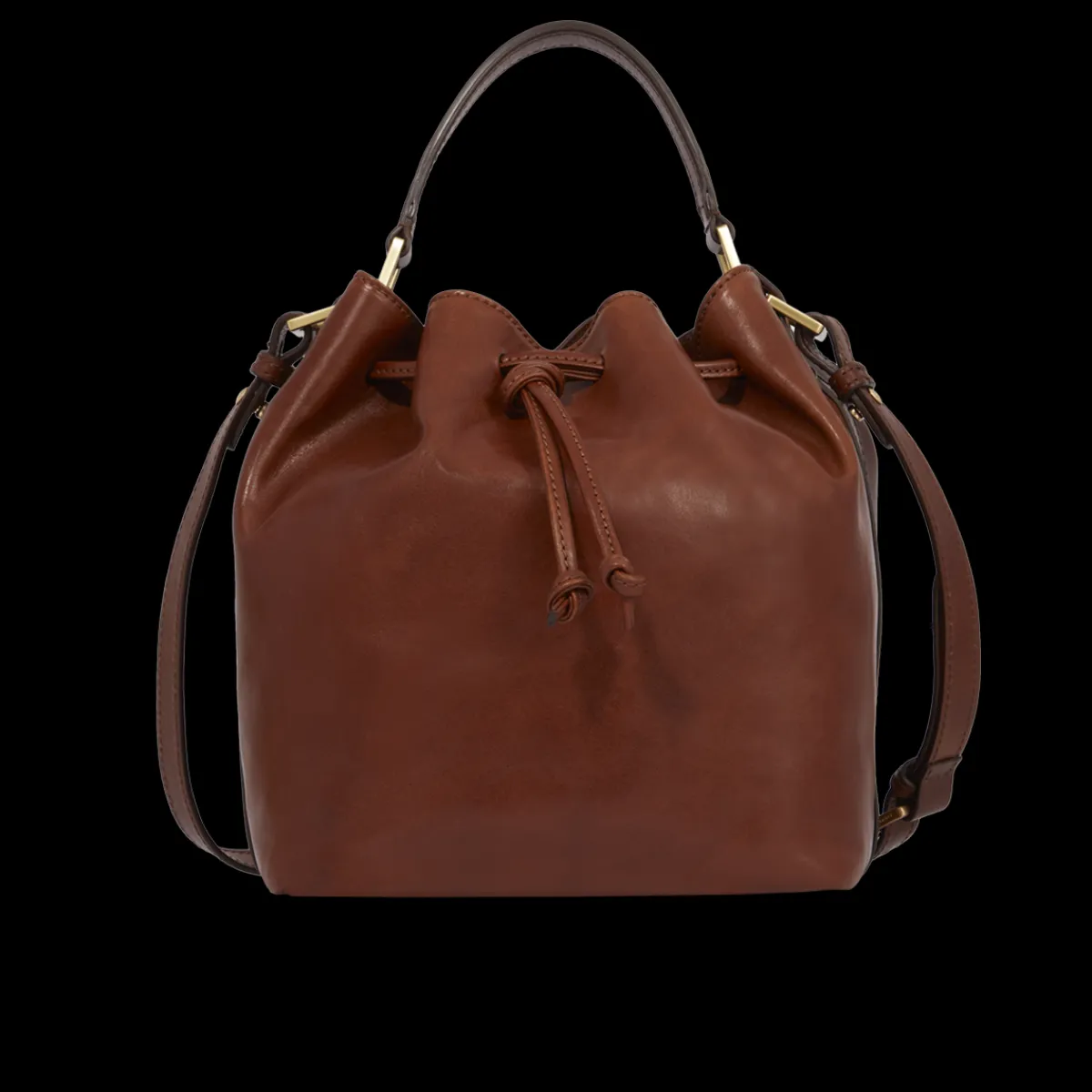 Borsa secchiello pelle con tracolla-The Bridge Clearance
