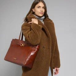 Borsa shopper in pelle-The Bridge Discount
