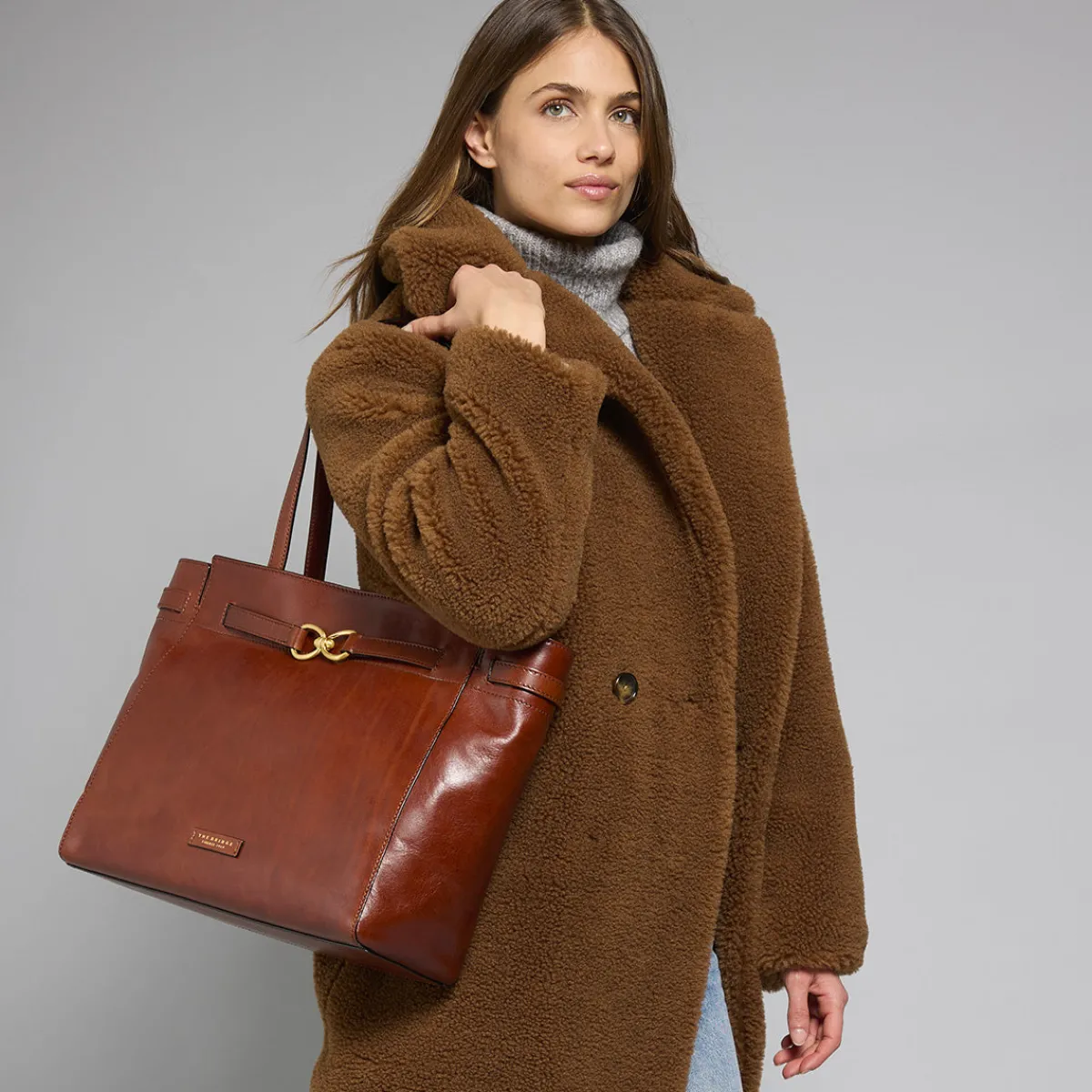 Borsa shopper in pelle-The Bridge Discount