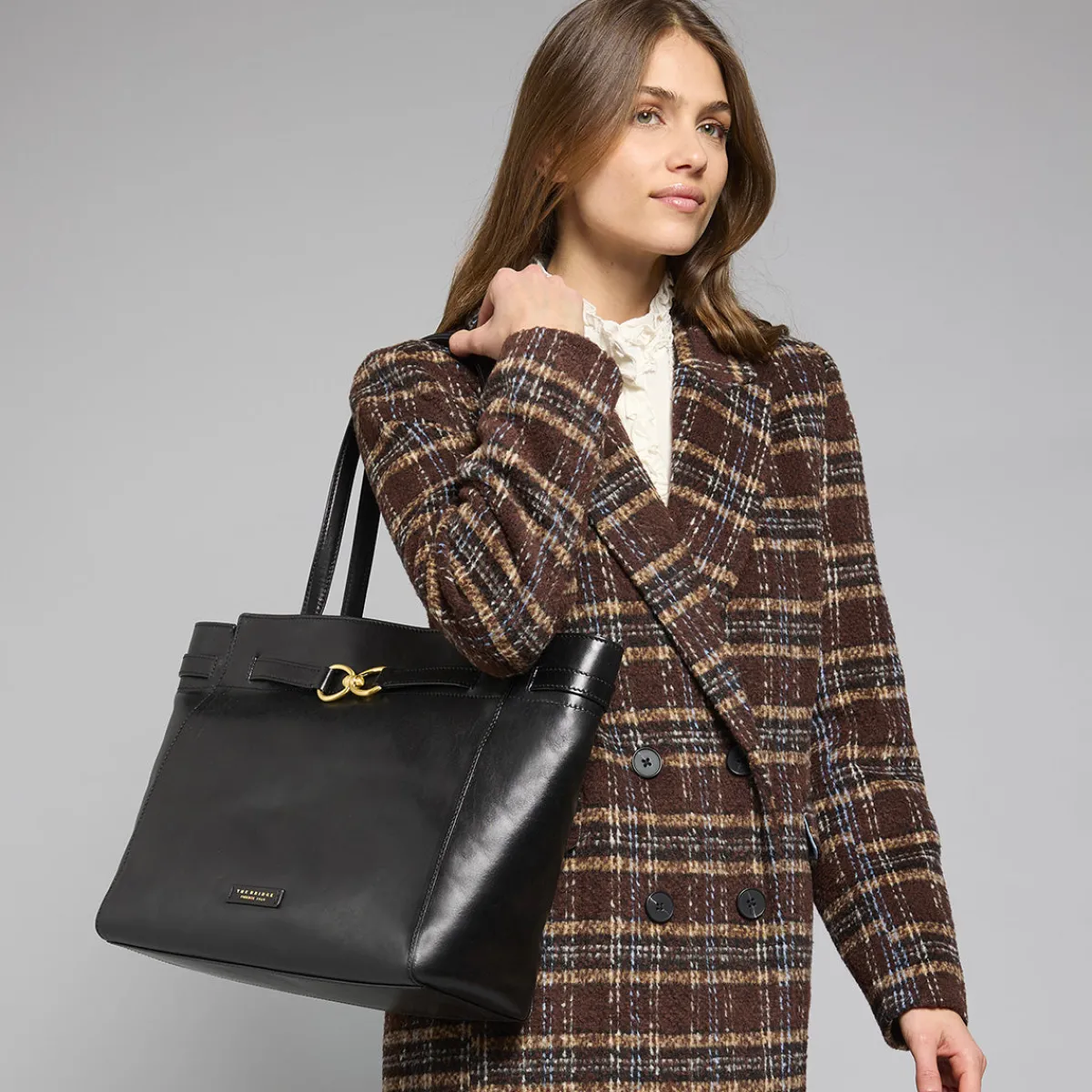 Borsa shopper in pelle-The Bridge Sale