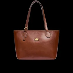Borsa shopper pelle chiusa con zip-The Bridge Hot