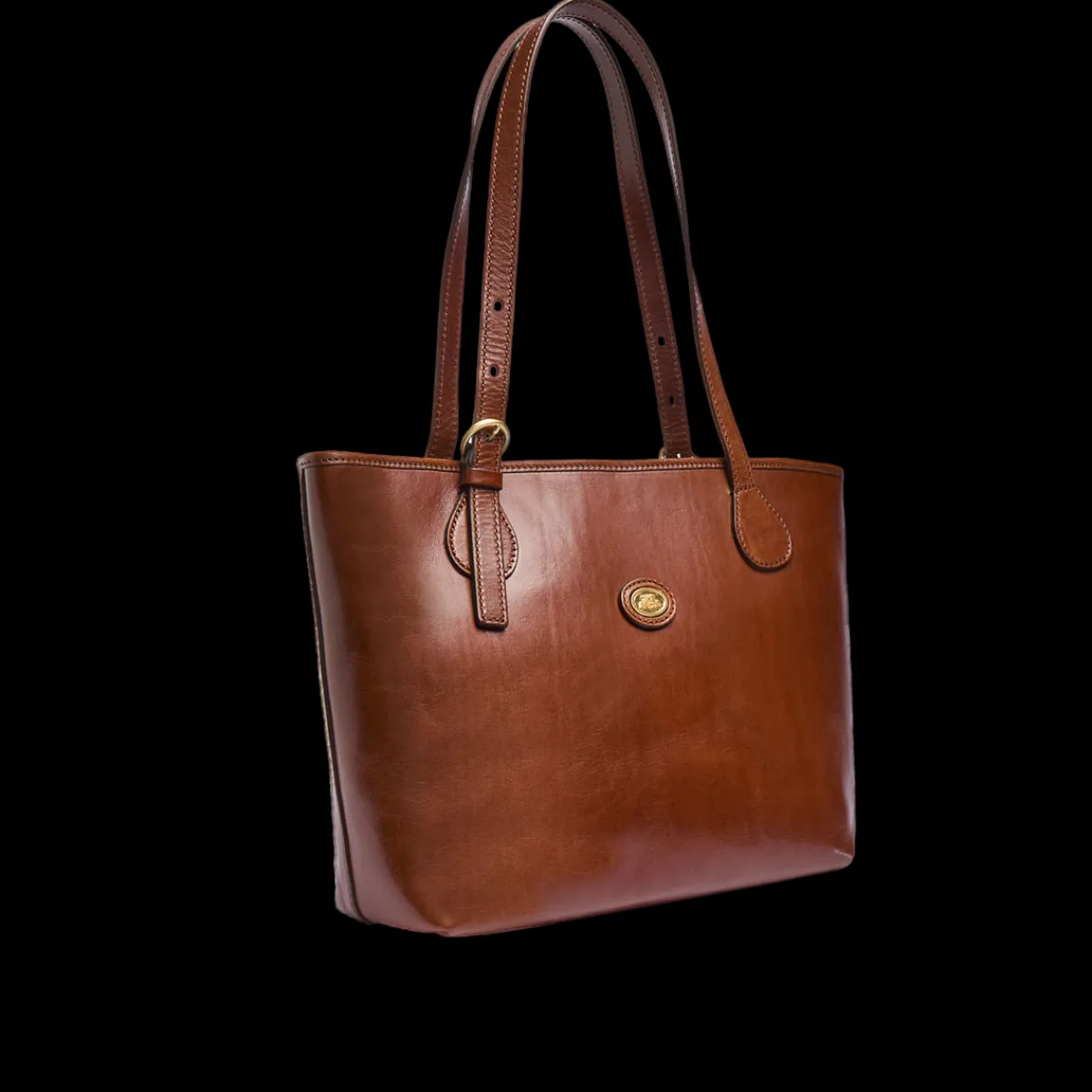 Borsa shopper pelle chiusa con zip-The Bridge Hot