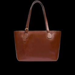 Borsa shopper pelle chiusa con zip-The Bridge Hot