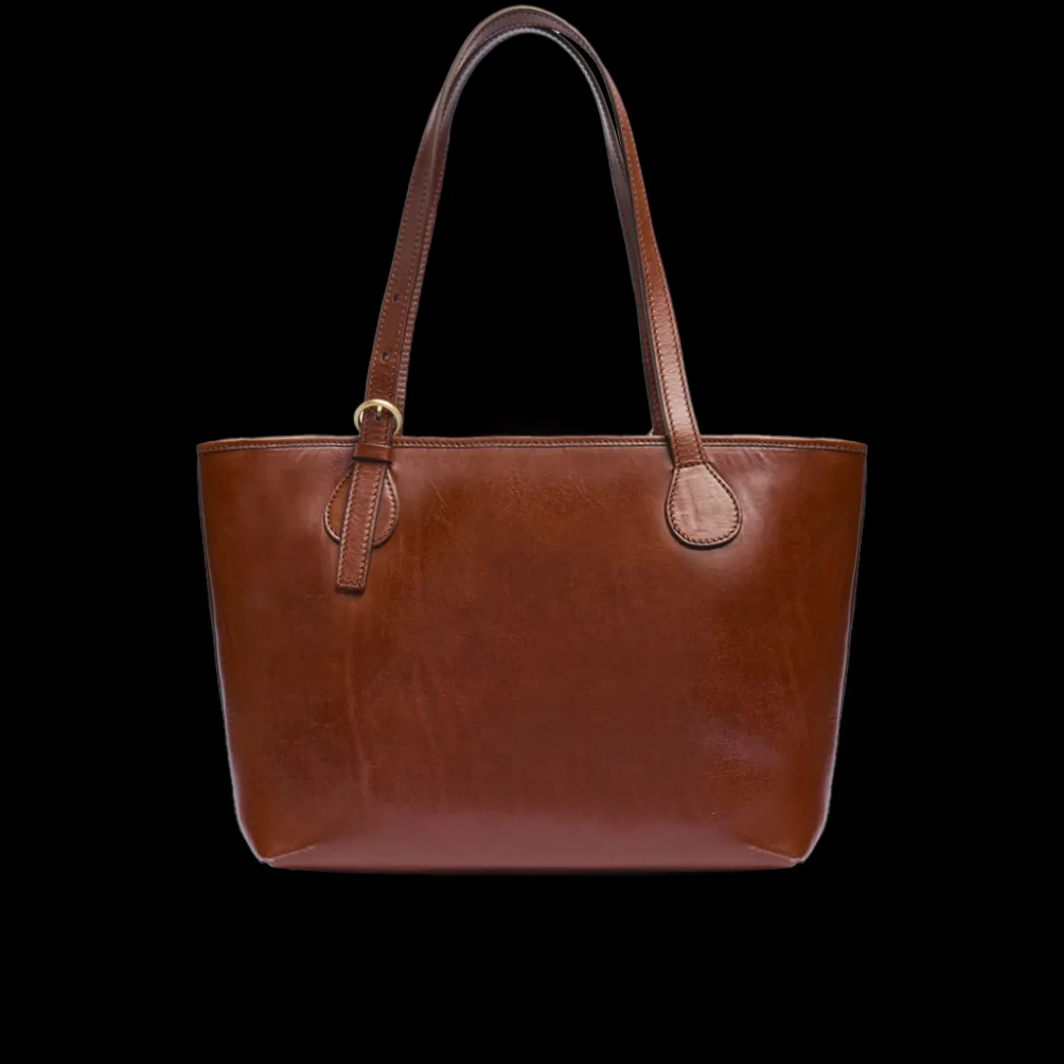 Borsa shopper pelle chiusa con zip-The Bridge Hot