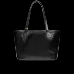 Borsa shopper pelle chiusa con zip-The Bridge Best
