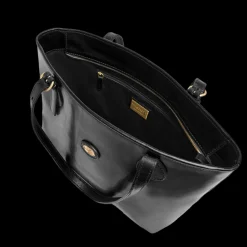 Borsa shopper pelle chiusa con zip-The Bridge Best