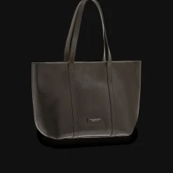 Borsa shopper pelle chiusa con zip-The Bridge